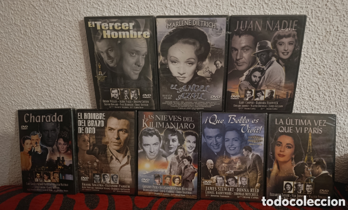 Cine: 8 pel&iacute;culas en DVD precintadas