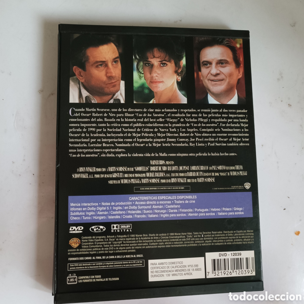 Cine: UNO DE LOS NUESTROS RAY LIOTTA - Foto 3