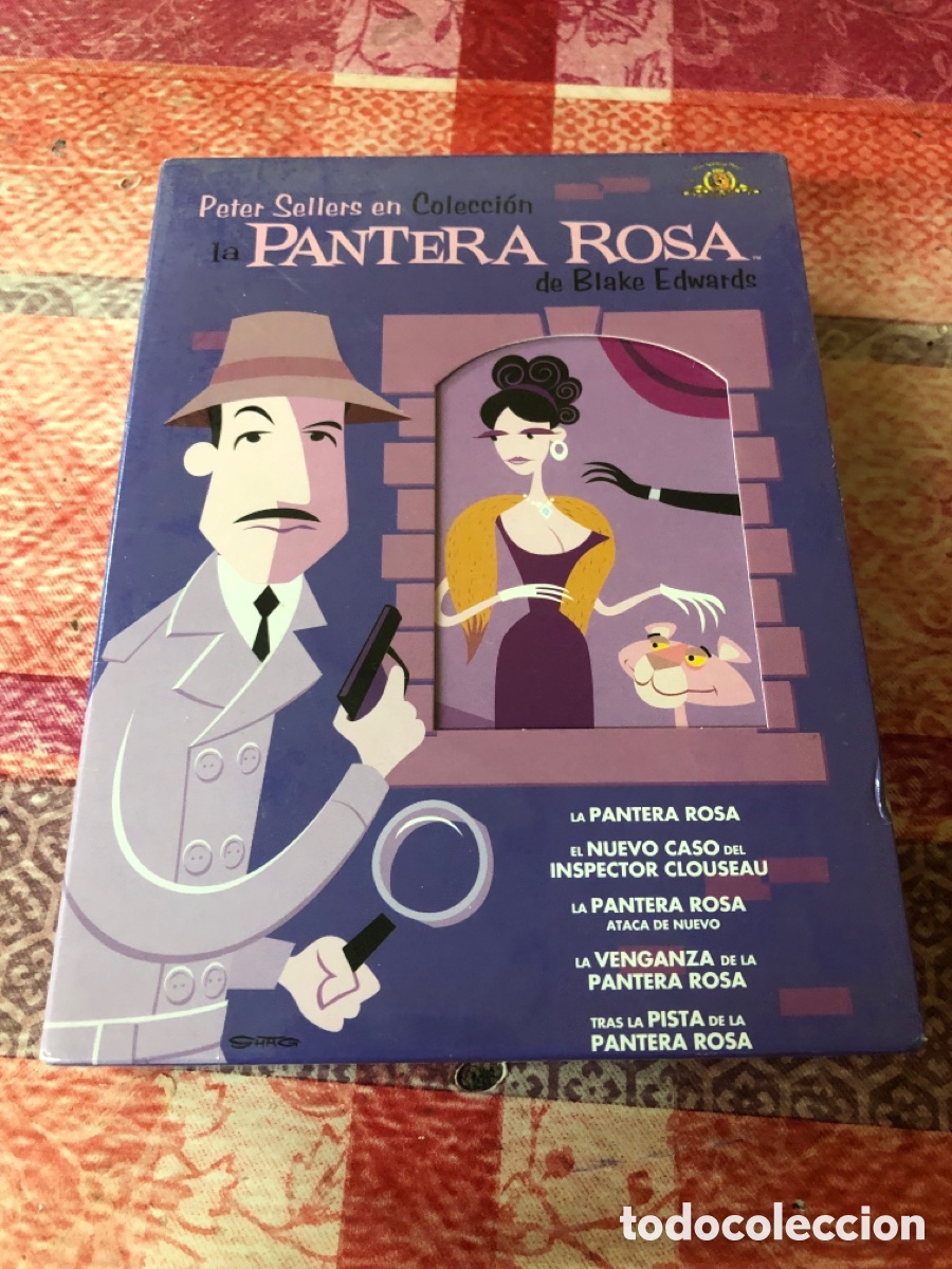 Cine: La pantera rosa colecci&oacute;n dvds precintados