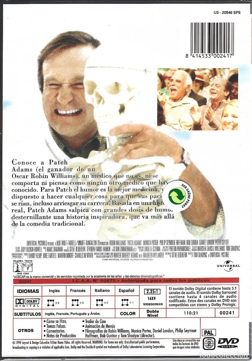 Cine: PATCH ADAMS ROBIN WILLIAMS (PRECINTADO) - Foto 2