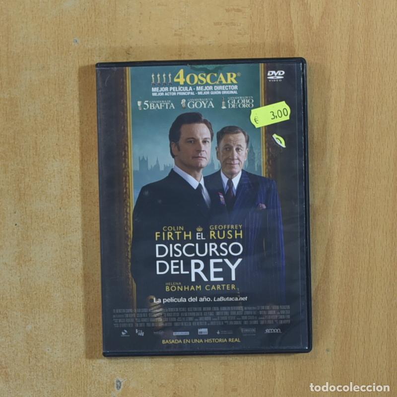 Kino: EL DISCURSO DEL REY - DVD - &iexcl;Haz tu pedido con m&aacute;s art&iacute;culos!