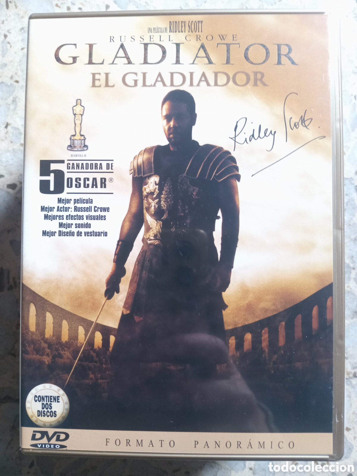 Kino: DVD GLADIATOR RUSSEL CROWE EDICION 2 DVD FORMATO PANORAMICO