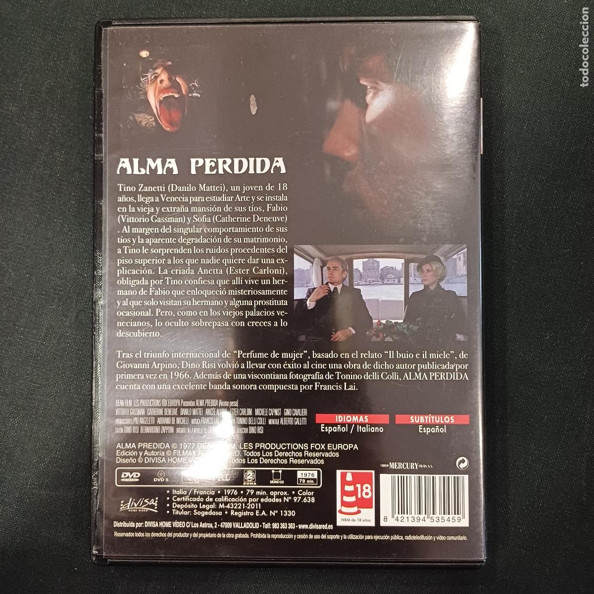 Cine: ALMA PERDIDA/DINO RISI/DVD. - Foto 3