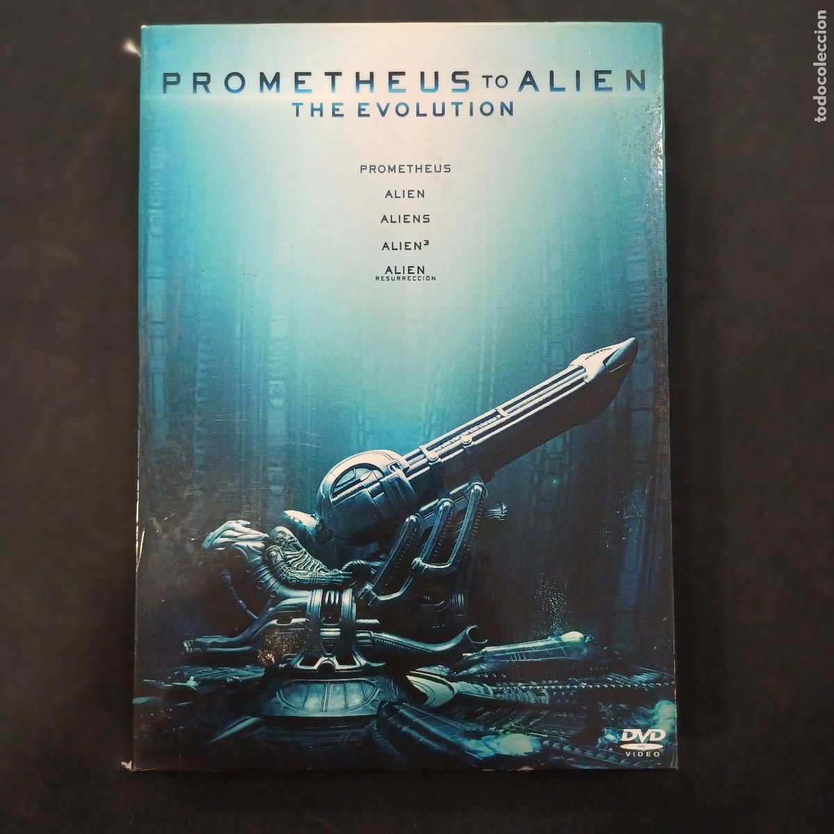 Cine: PROMETHEUS TO ALIEN/THE EVOLUTION/DVD 5 DISCOS. - Foto 1