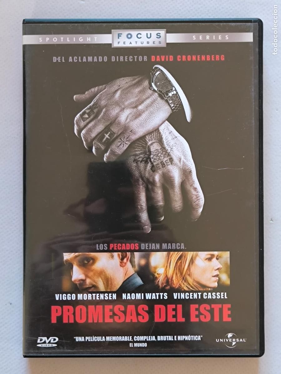 Cine: DVD PROMESAS DEL ESTE - DAVID CRONENBERG (234)