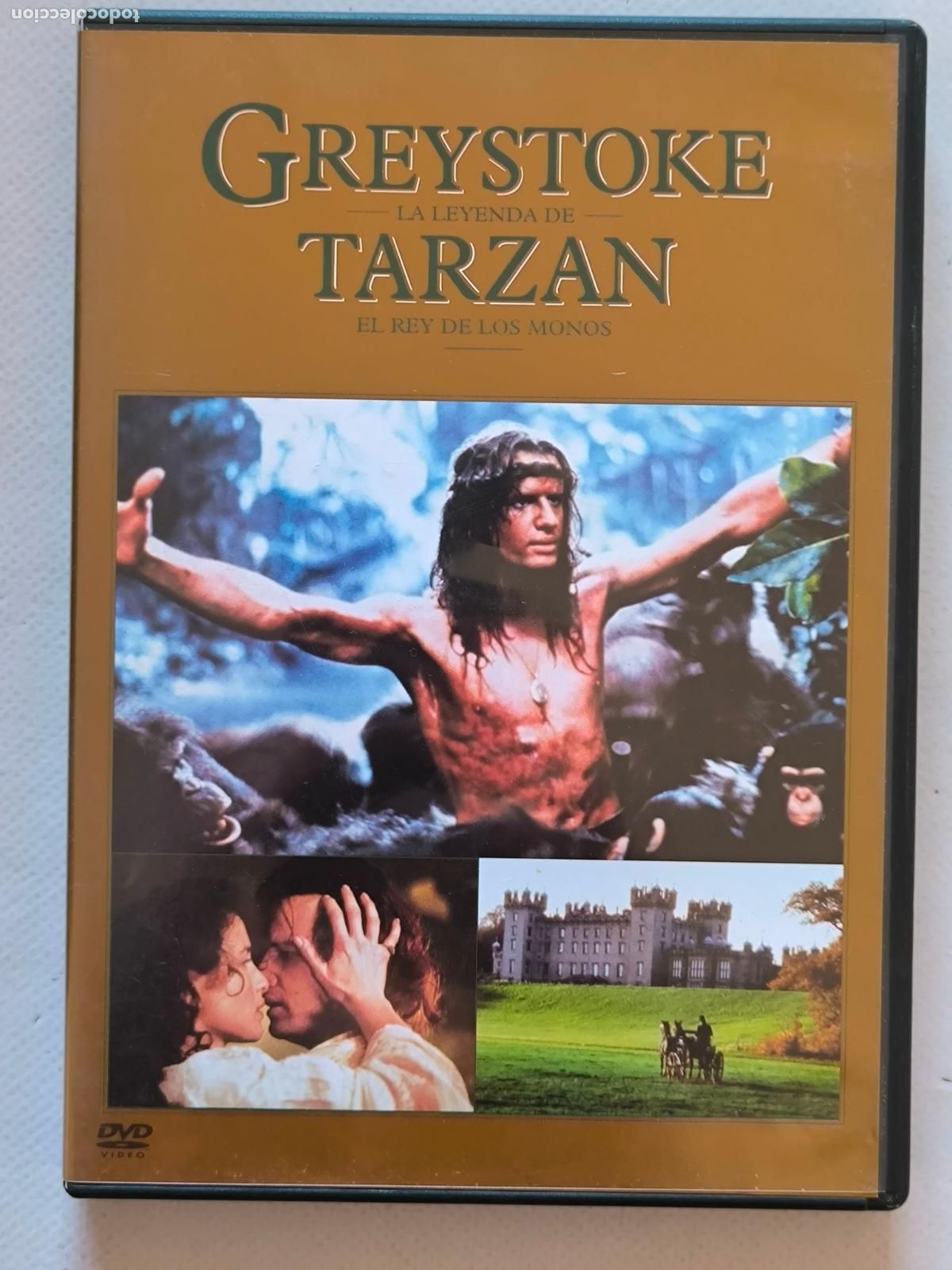 Cine: DVD GREYSTOKE, LA LEYENDA DE TARZAN - EL REY DE LOS MONOS - HUGH HUDSON (234)