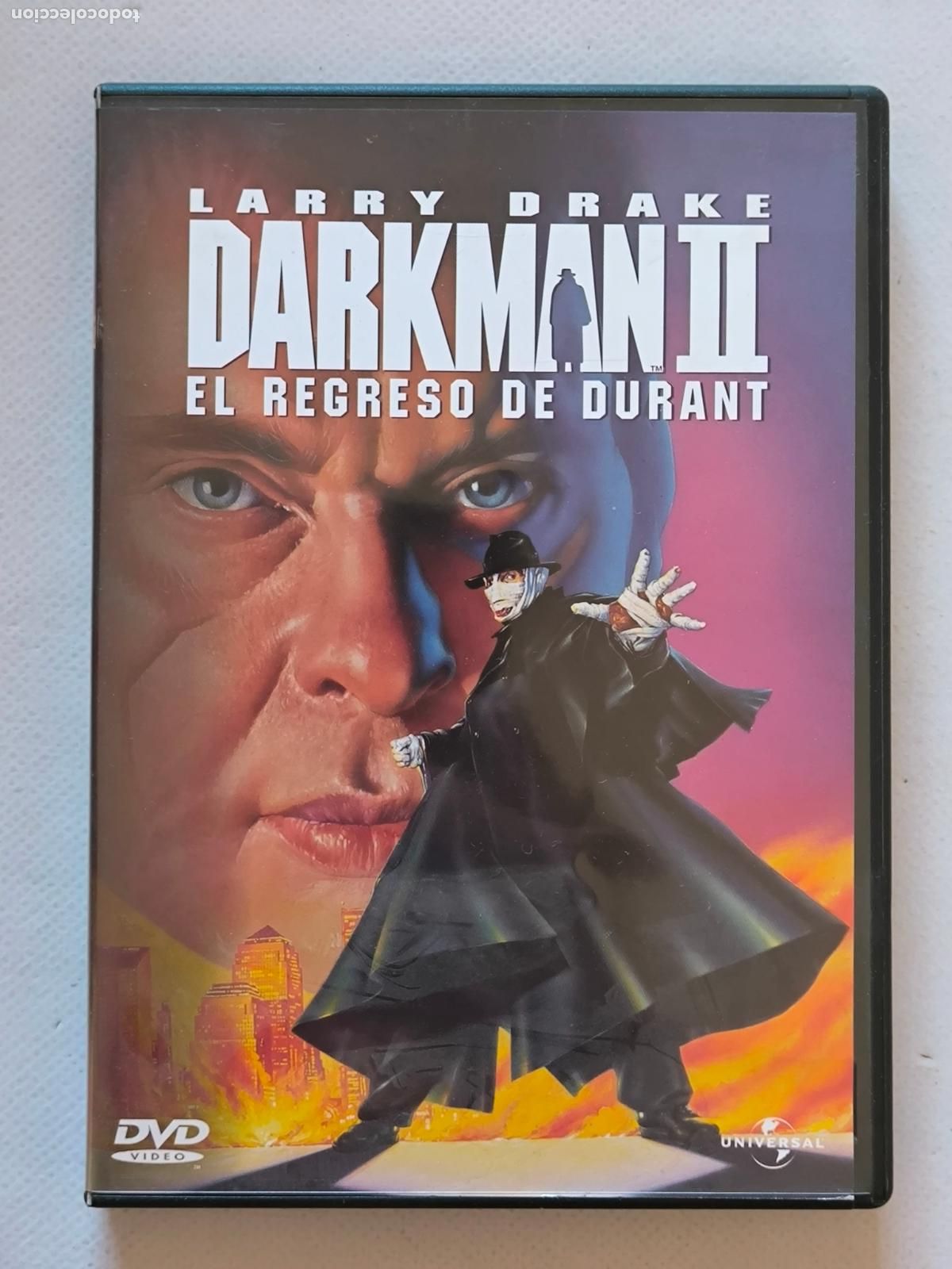 Cinema: DVD DARKMAN II - EL REGRESO DE DURANT - LARRY DRAKE - BRADFORD MAY (234)