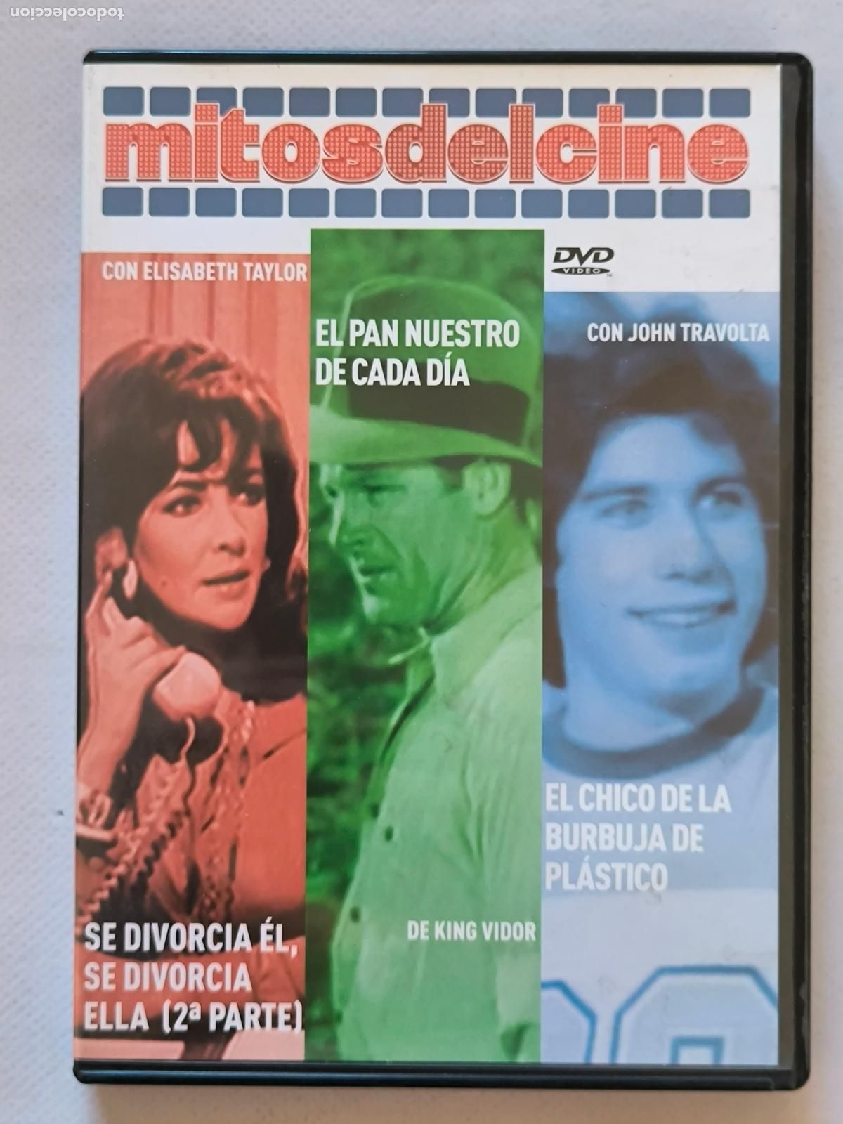 Cinema: DVD SE DIVORCIA EL, SE DIVORCIA ELLA / EL PAN NUESTRO DE CADA DIA / EL CHICO DE LA BURBUJA... (235)