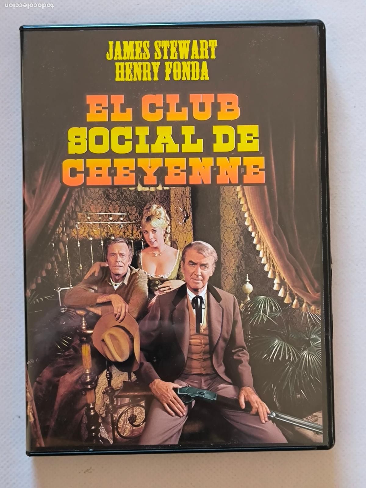 Cine: DVD EL CLUB SOCIAL DE CHEYENNE - JAMES STEWART, HENRY FONDA (235)