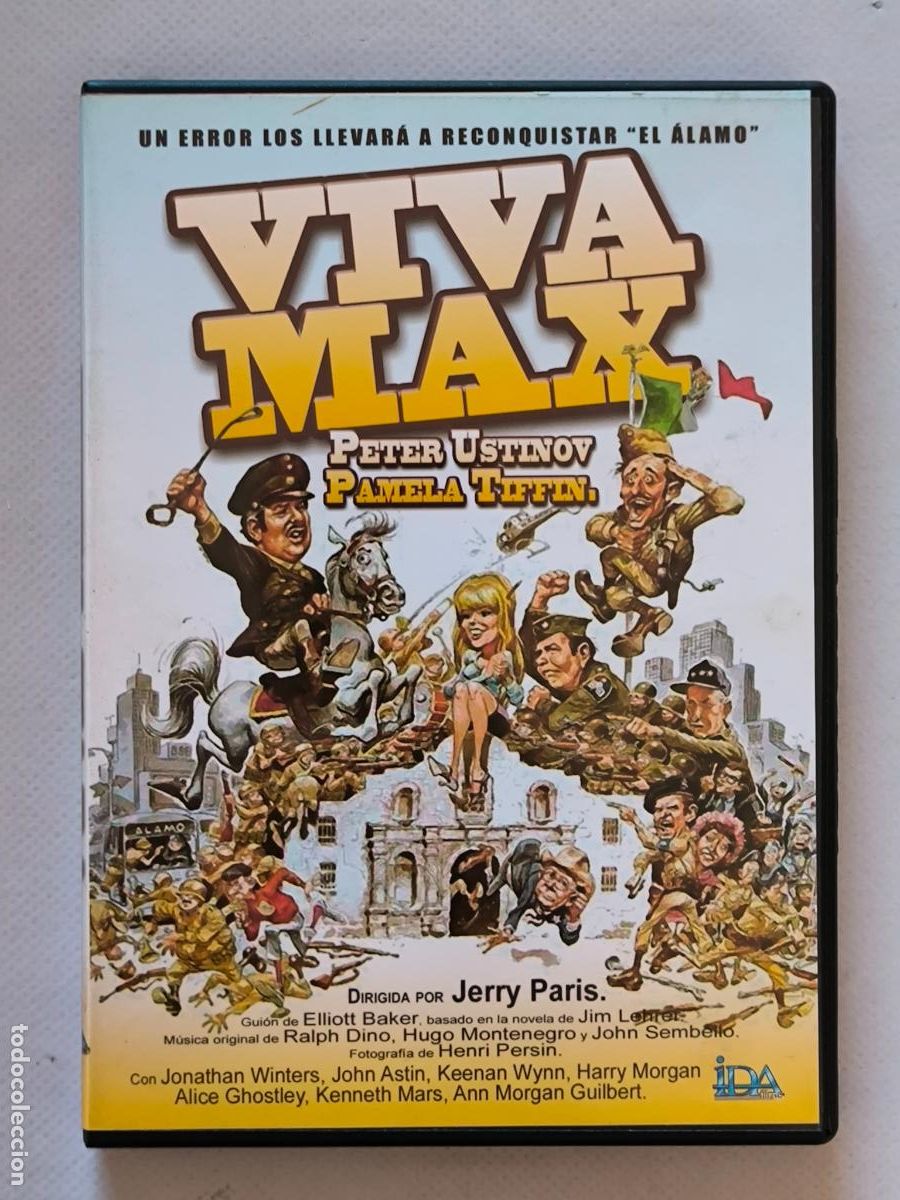 Cine: DVD VIVA MAX - JERRY PARIS (235)