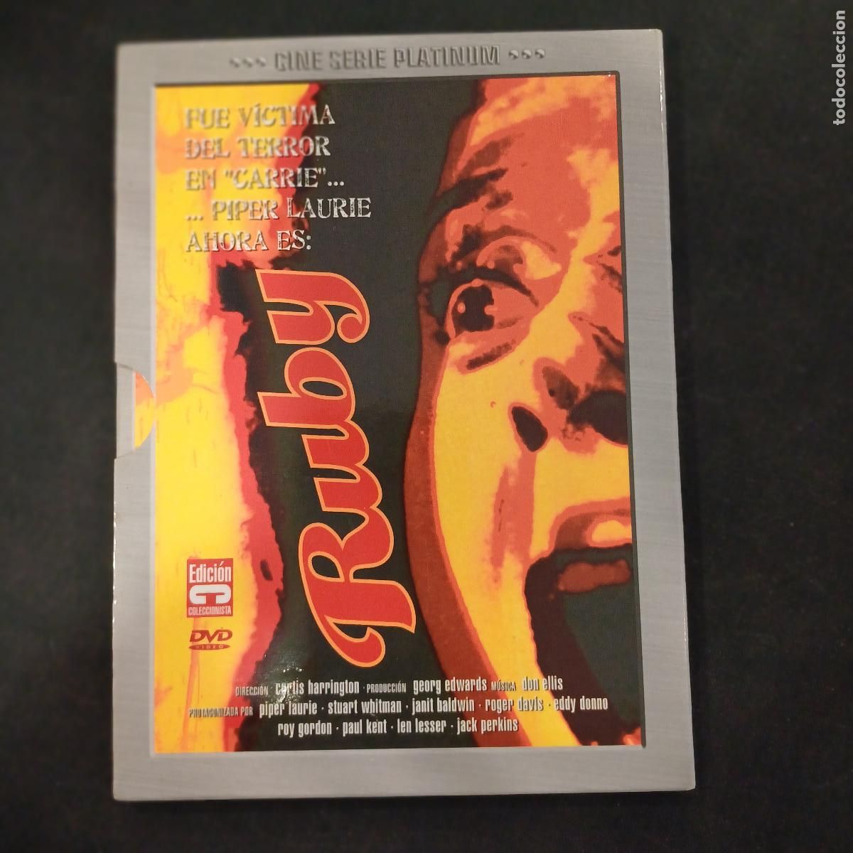 Cine: RUBY/CURTIS HARRINGTON/DVD. - Foto 1