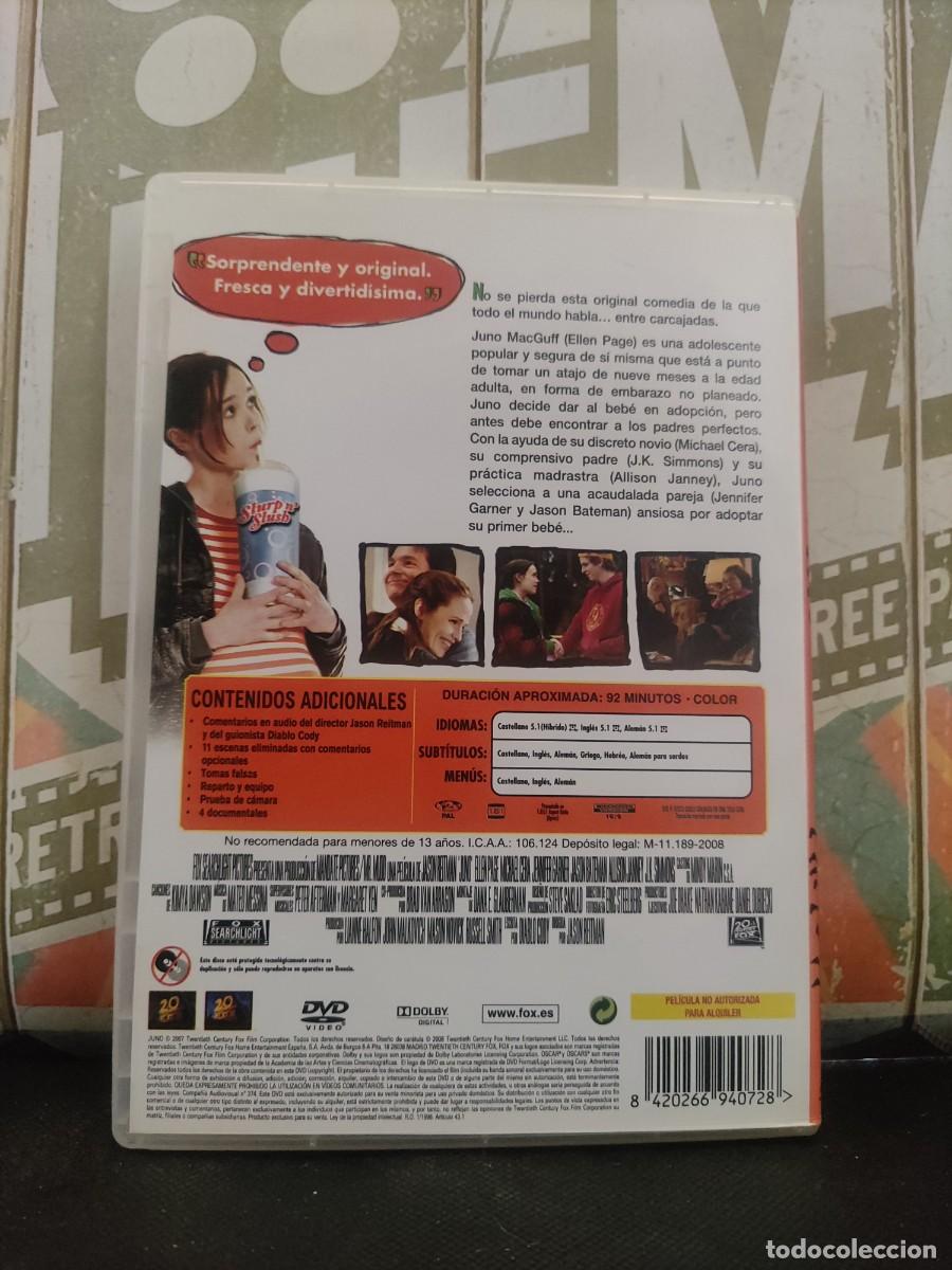 Cine: DVD 1791 Juno / Disco como nuevo - Foto 2