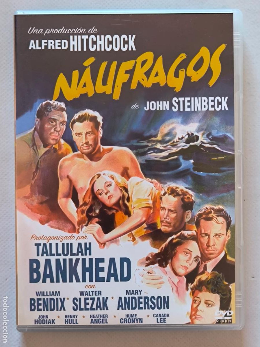 Cine: DVD NAUFRAGOS - JOHN STEINBECK (236)