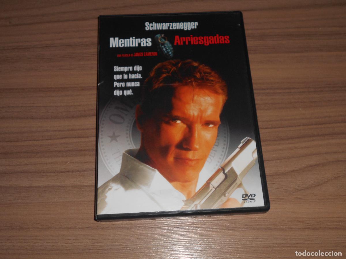 Cine: MENTIRAS ARRIESGADAS DVD Arnold Schwarzenegger COMO NUEVA