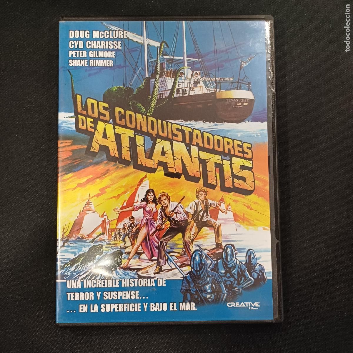 Cine: LOS CONQUISTADORES DE ATLANTIS/DVD.