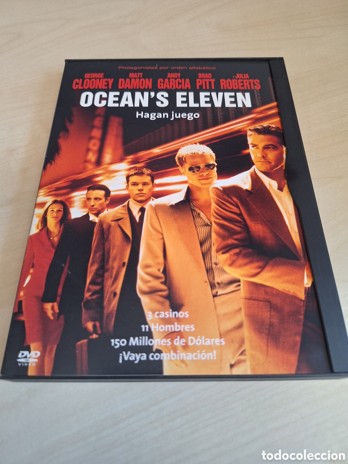 Cine: S282 ocean's eleven DVD SEGUNDAMANO