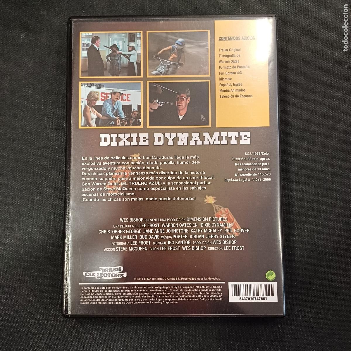 Cine: DIXIE DYNAMITE/LEE FROST/DVD. - Foto 3