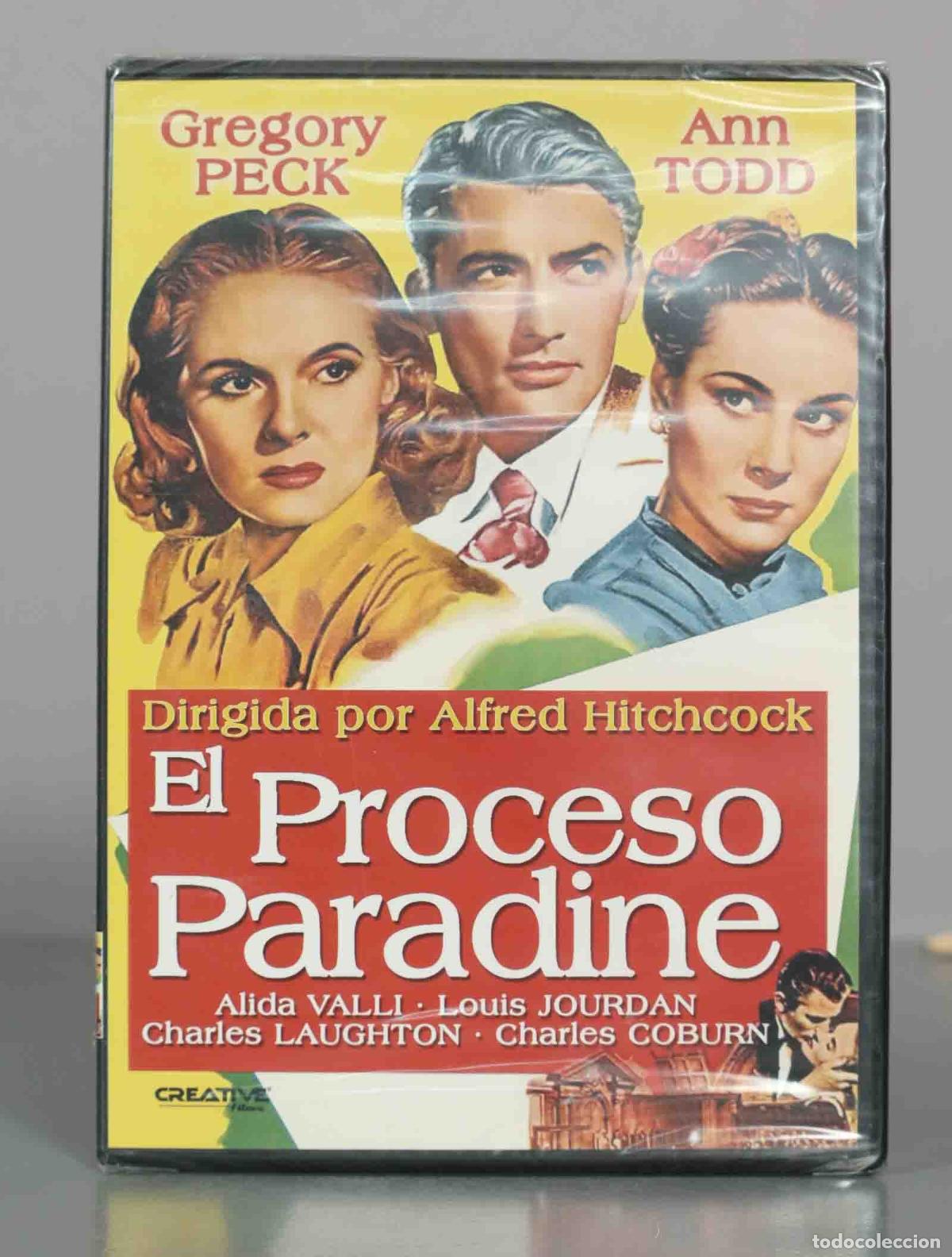 Cine: DVD. El Proceso Paradine - Alfred Hitchcock - Gregory Peck - Alida Valli - Ann Todd - PRECINTADO