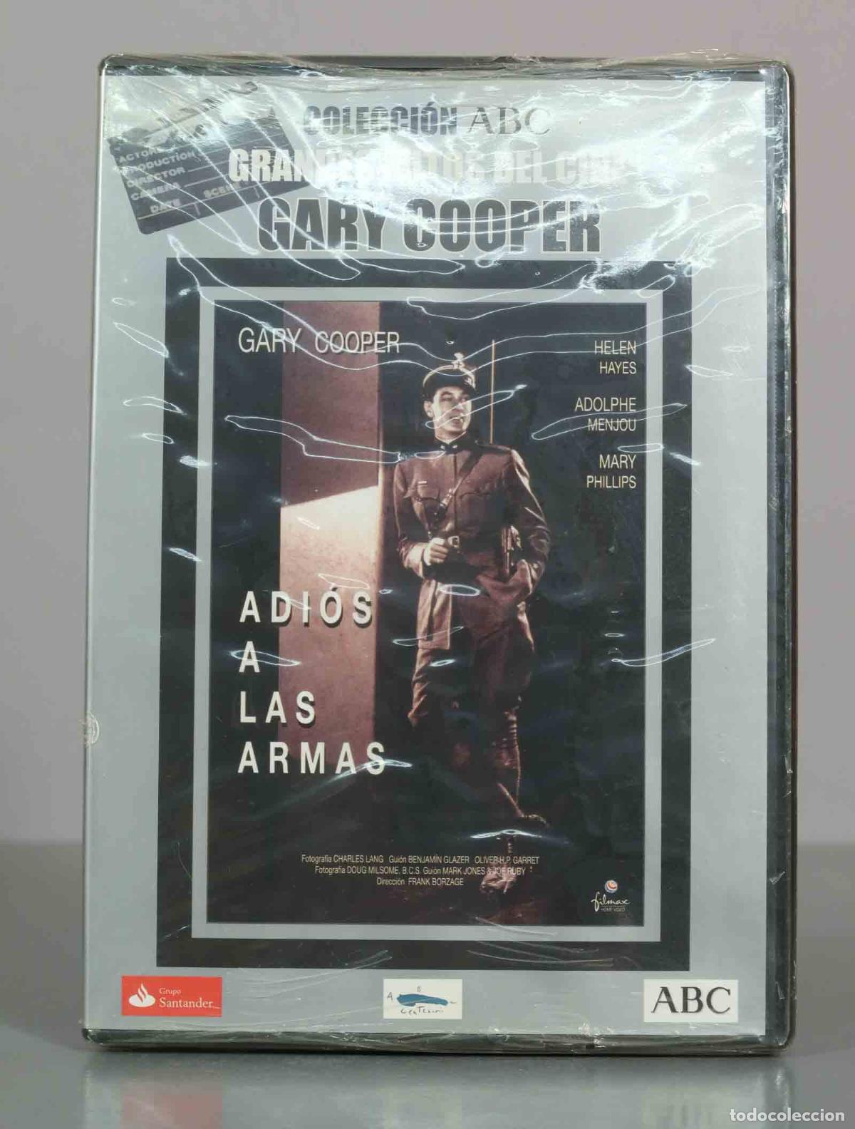Cine: DVD. Adi&oacute;s a las armas - Gary Cooper Helen Hayes - Grandes Mitos del Cine PRECINTADO