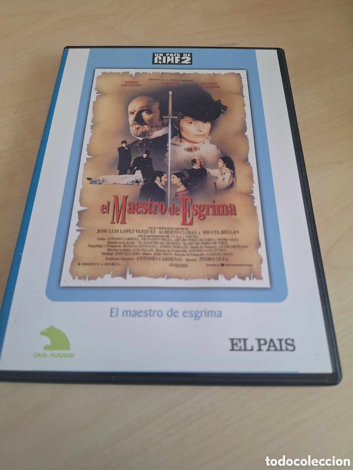 Cine: A42 el maestro de esgrima dvd SEGUNDAMANO