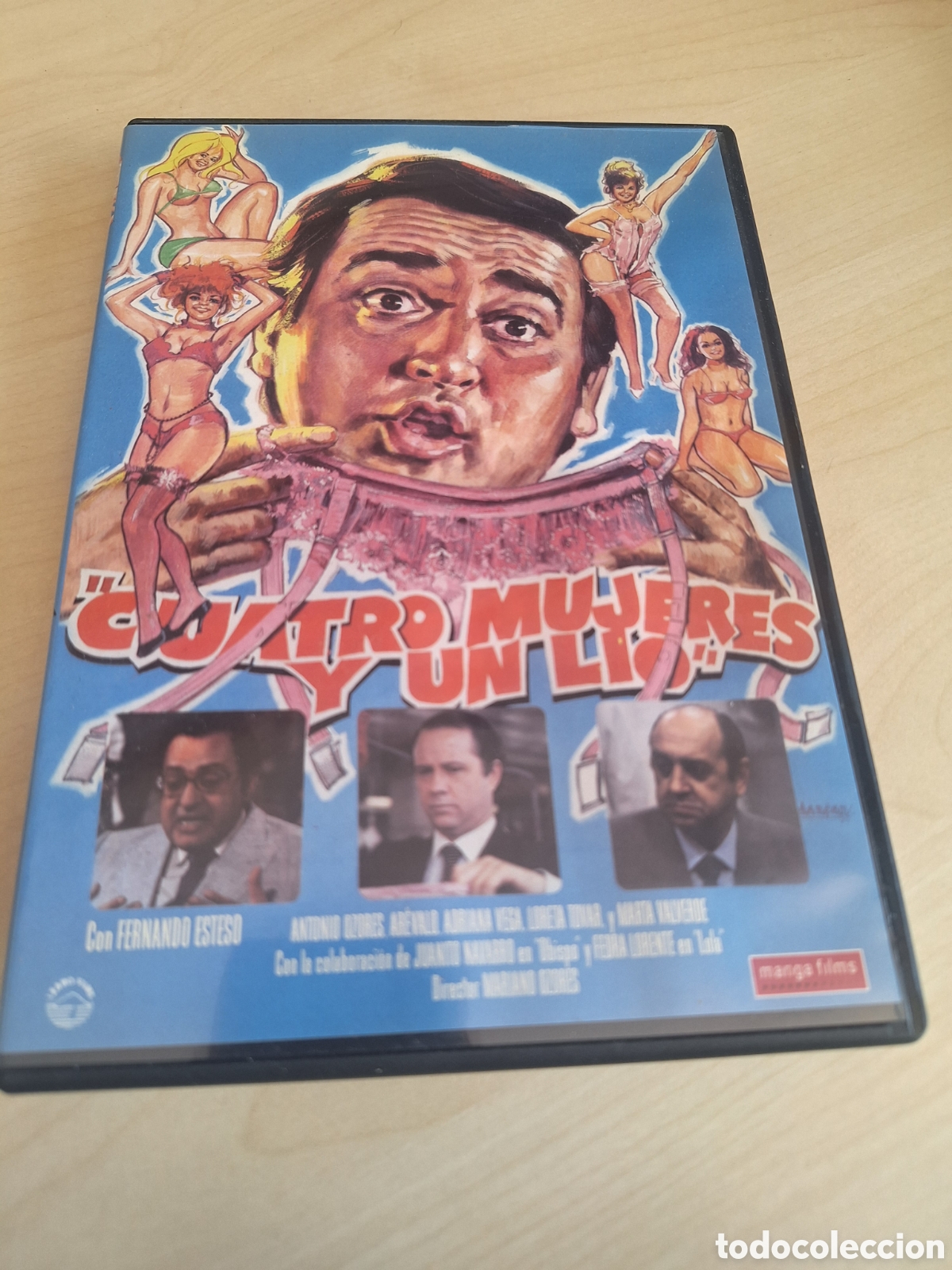 Cin&eacute;ma: RD43 cuatro mujeres y un l&iacute;o DVD SEGUNDAMANO