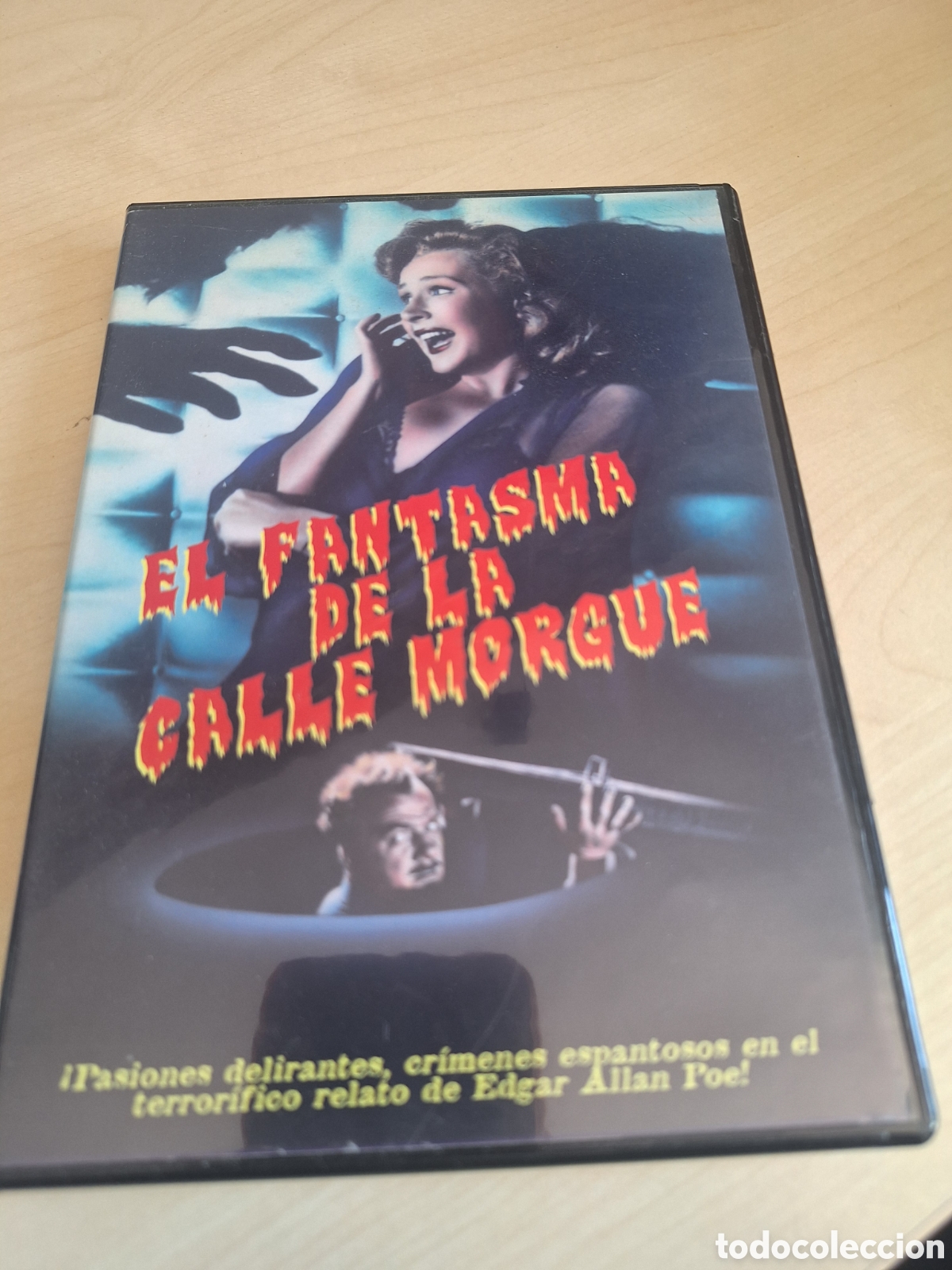Cine: RD47 el fantasma de la calle morgue DVD SEGUNDAMANO