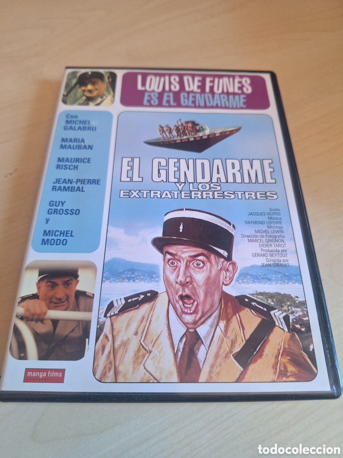 Cine: RD49 el gendarme y los extraterrestres DVD SEGUNDAMANO
