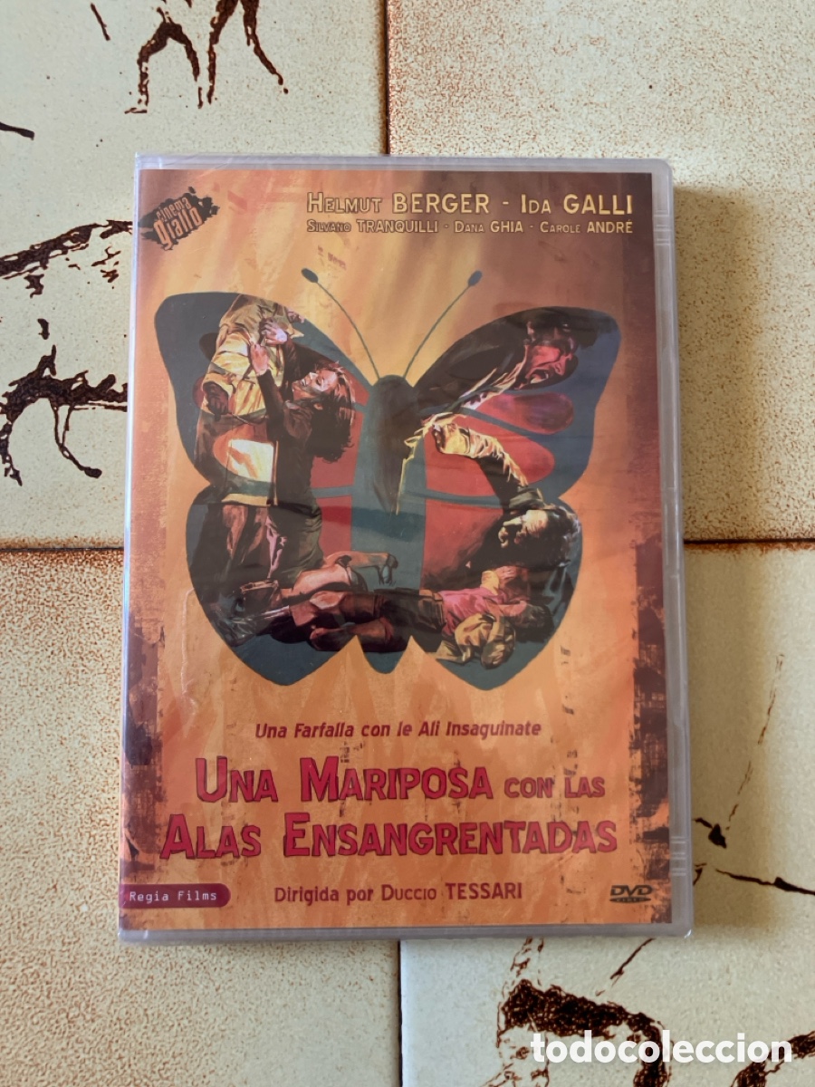 Cine: Una Mariposa con las Alas Ensangrentadas / DVD / Giallo
