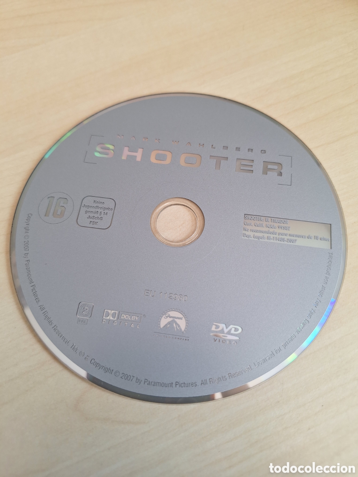 Cine: SD1620 shotter el tirador SOLO DVD