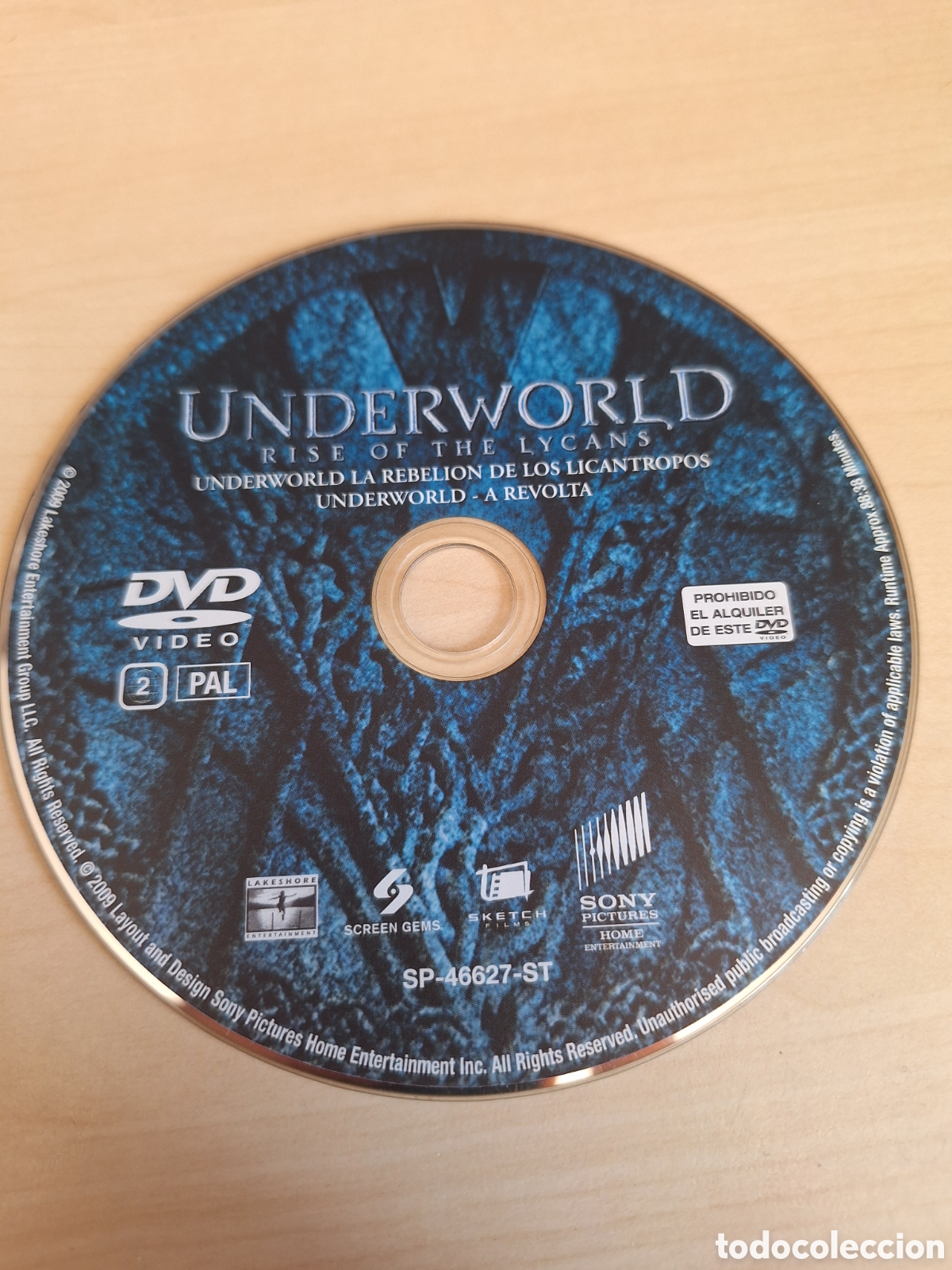 Cine: SD1642 underworld SOLO DVD