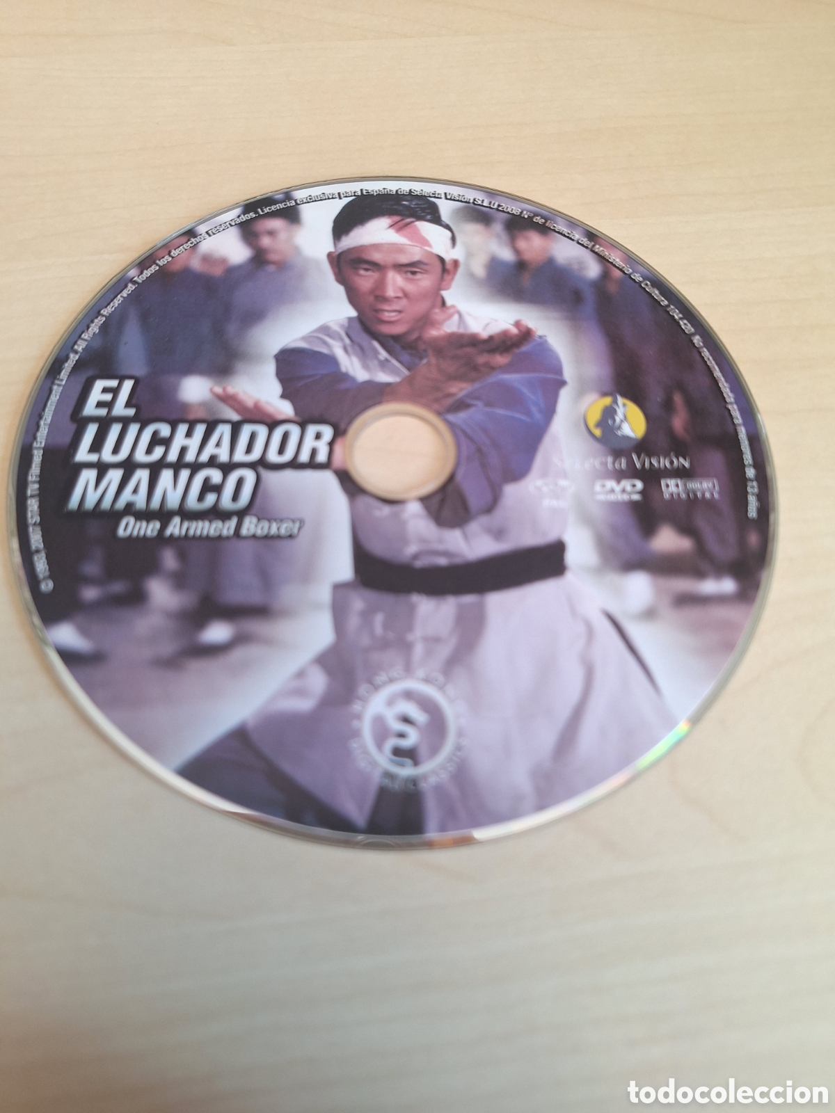 Cine: SD1668 el luchador manco SOLO DVD