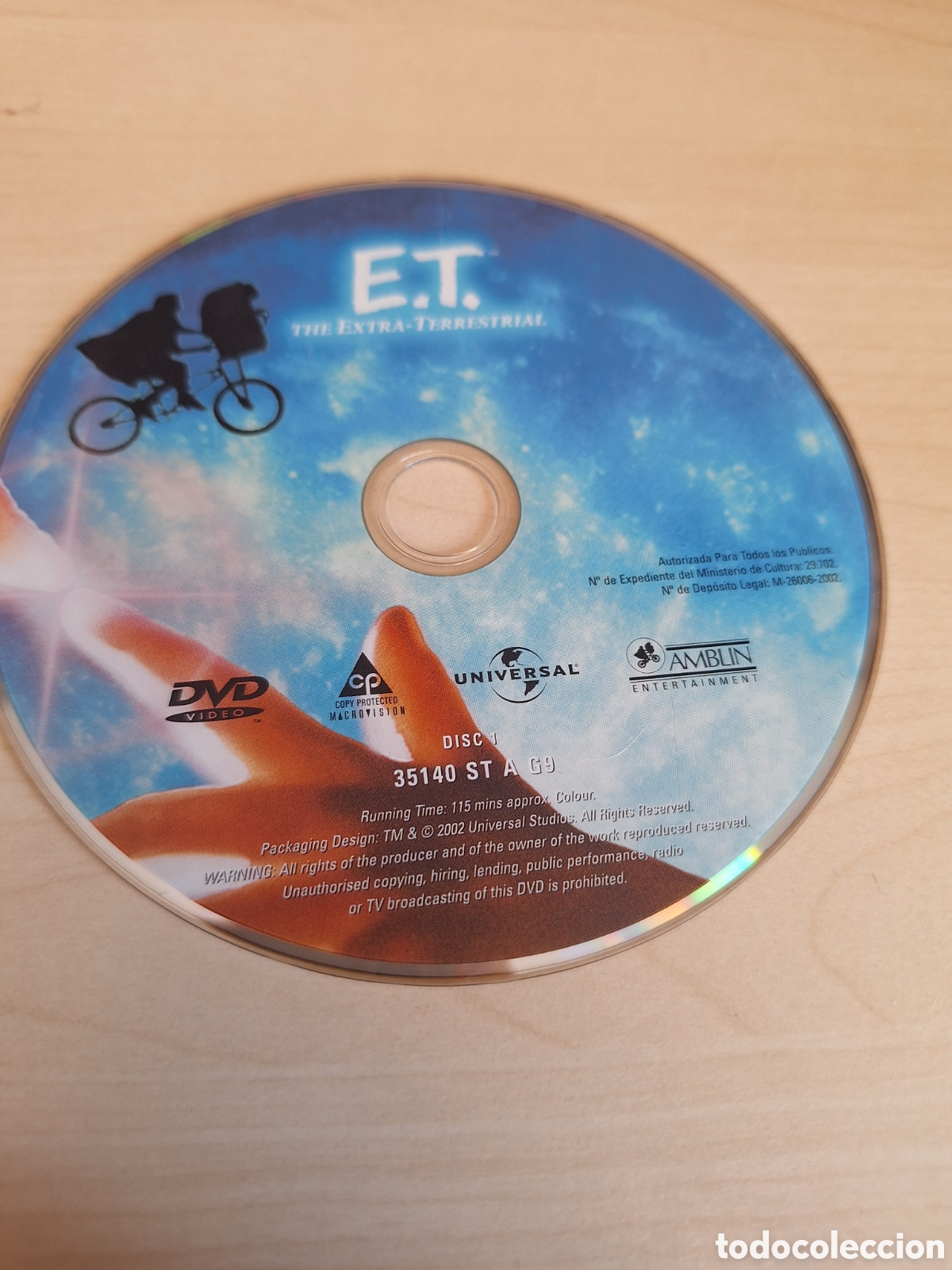 Cine: SD1675 e.t. SOLO DVD - Foto 1