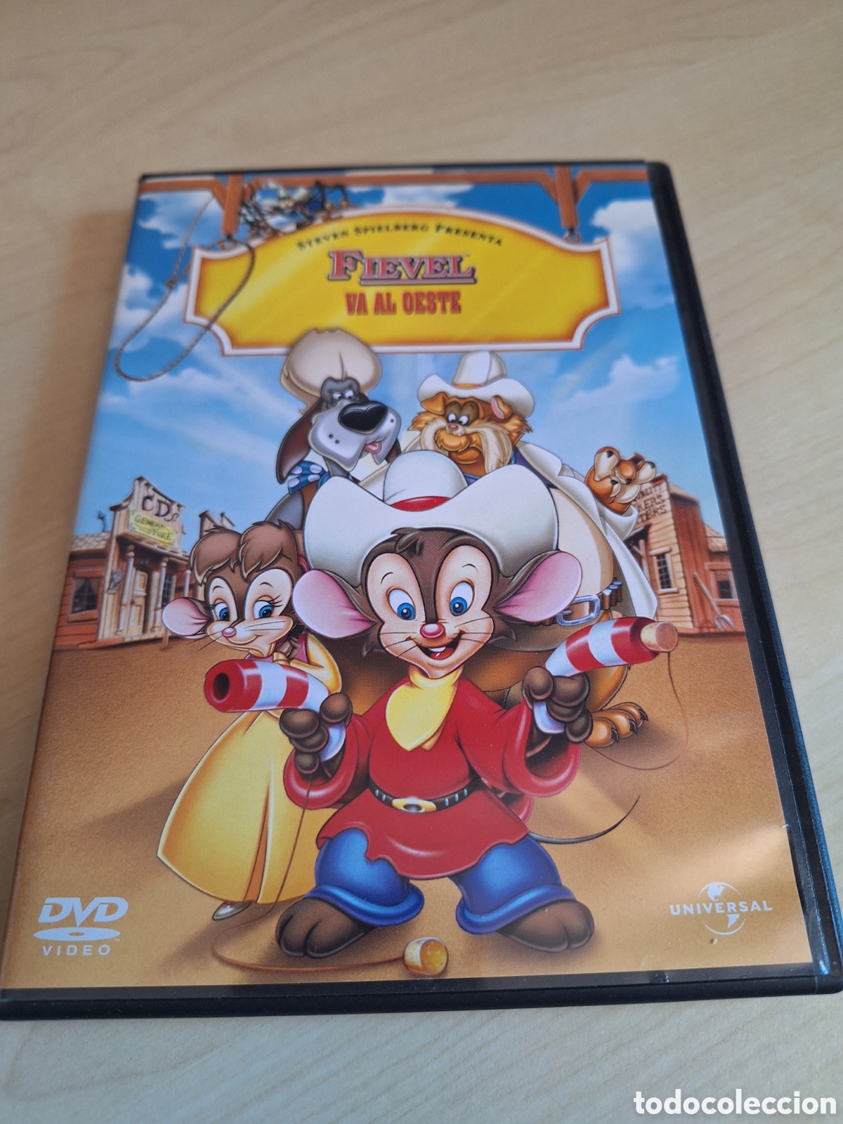 Cine: RD76 fievel va al oeste DVD SEGUNDAMANO