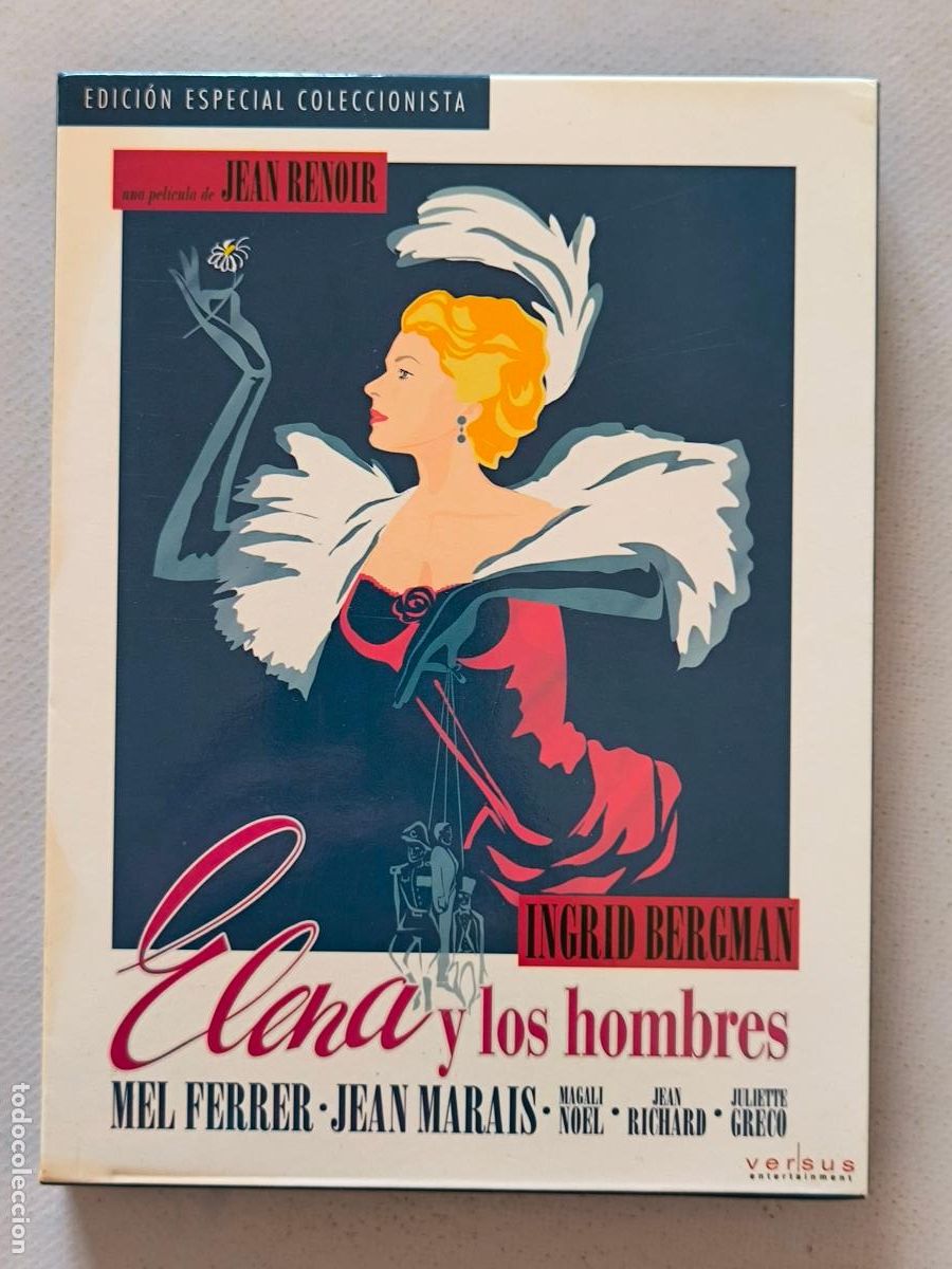 Cine: DVD ELENA Y LOS HOMBRES - EDICION ESPECIAL COLECCIONISTA 2 DISCOS - INCLUYE LIBRETO (269w)