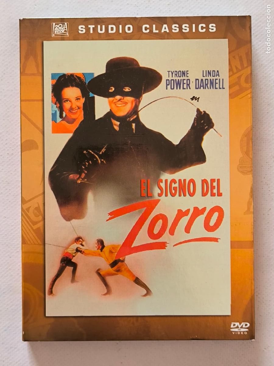 Cine: DVD EL SIGNO DEL ZORRO - TYRONE POWER (270)