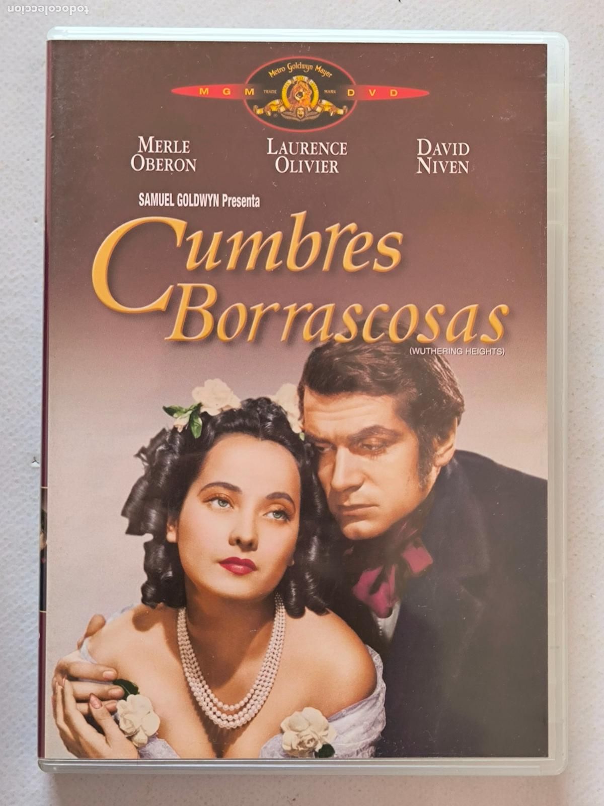 Cine: DVD CUMBRES BORRASCOSAS - MERLE OBERON (270)