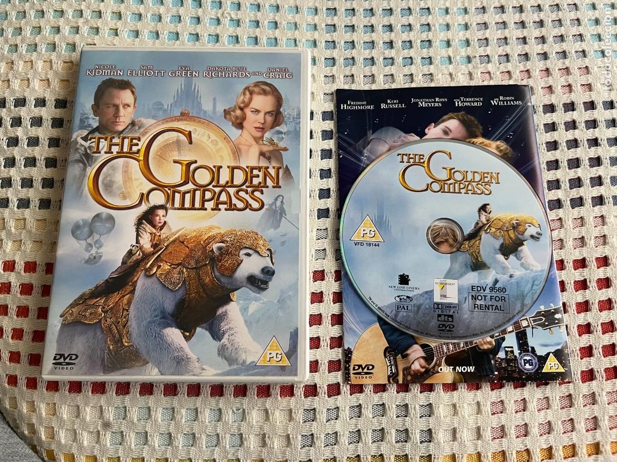 Cine: THE GOLDEN COPMPASS - CAJA COLOR BLANCO - PELICULA DVD KREATEN INGLES