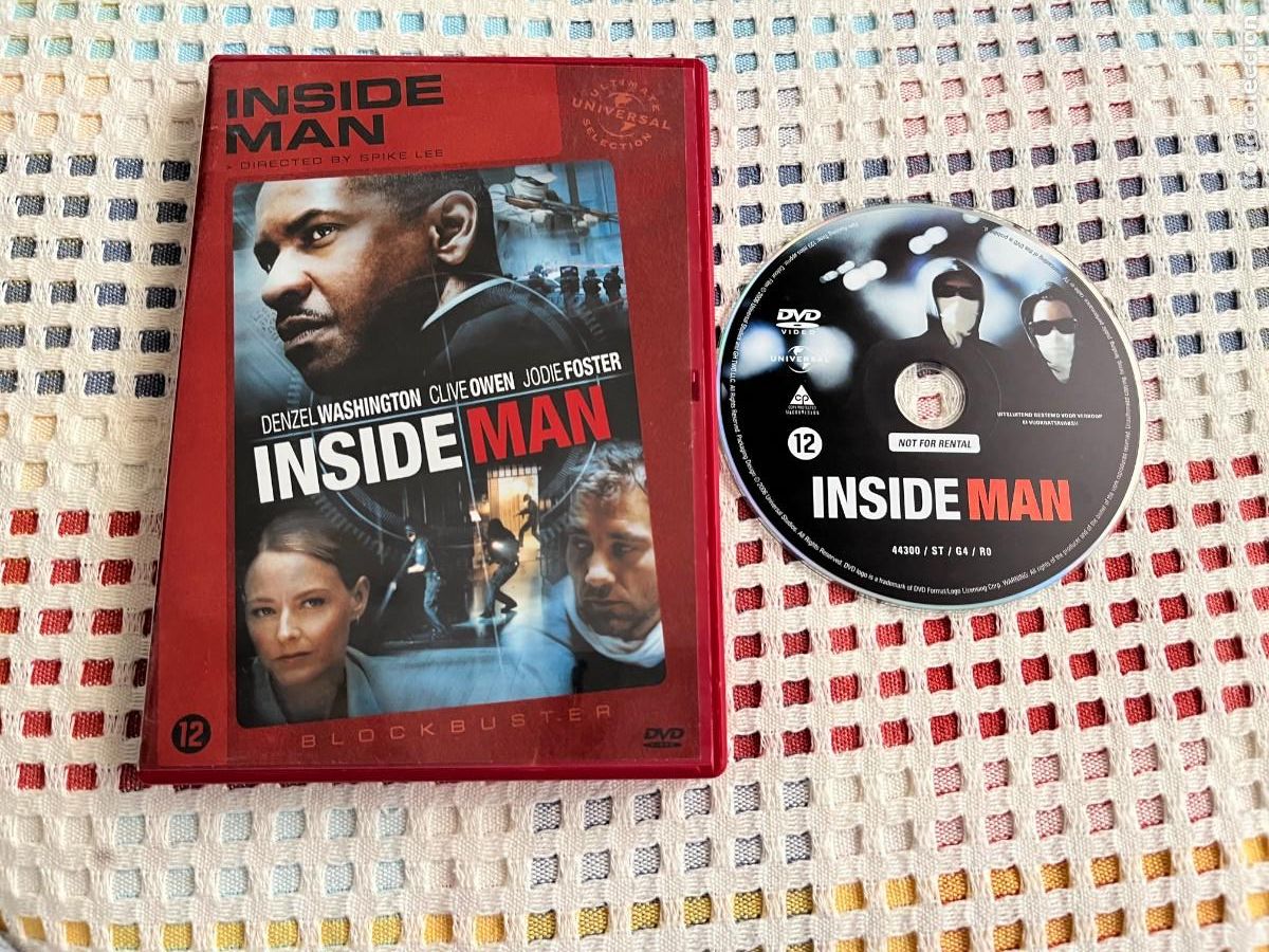 Cine: INSIDE MAN - CAJA COLOR ROJO - PELICULA DVD KREATEN INGLES