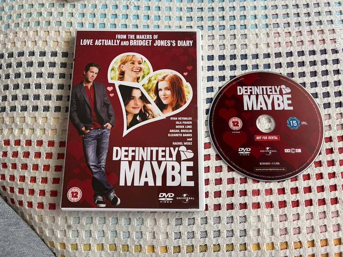 Cine: DEFINITELY MAYBE - CAJA COLOR BLANCO - PELICULA DVD KREATEN INGLES