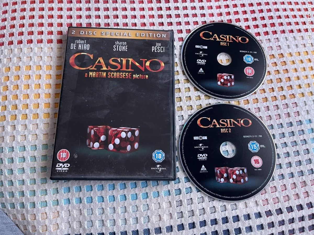 Cine: CASINO CAJA DOBLE NEGRA 2 DVDS - PELICULA DVD KREATEN INGLES