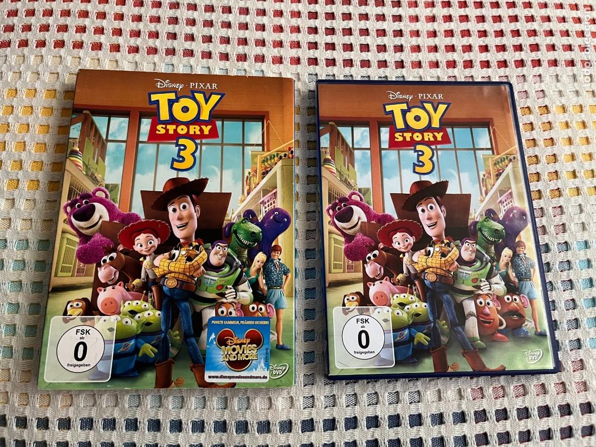 Cine: TOY STORY 3 DISNEY PIXAR CAJA CARTON EXTERIOR - PELICULA DVD KREATEN INGLES