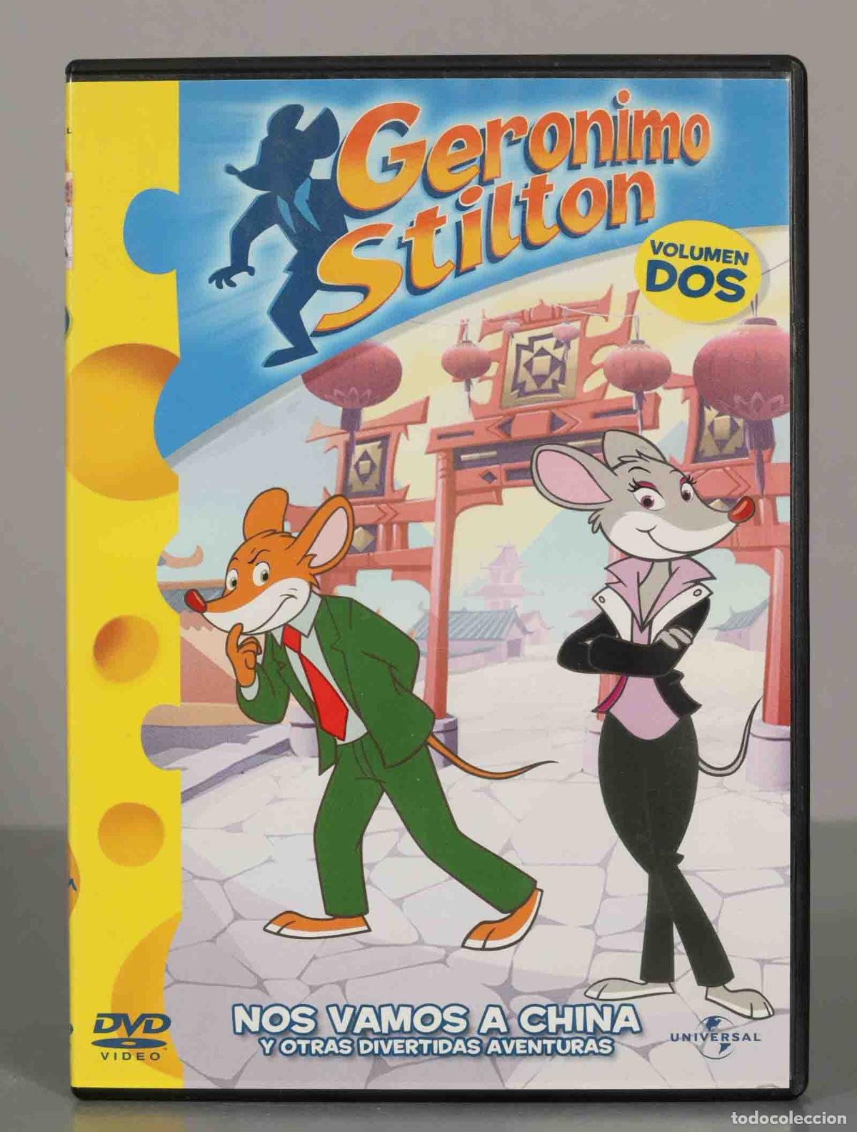 Cine: DVD. Geronimo Stilton. VOLUMEN DOS. NOS VAMOS A CHINA Y OTRAS DIVERTIDAS AVENTURAS.