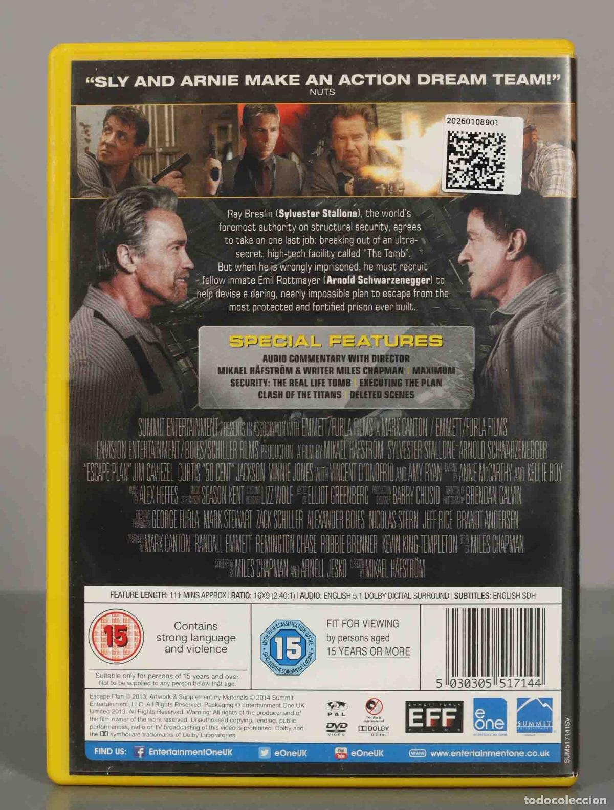 Cine: DVD. ESCAPE PLAN. STALLONE. - Foto 2