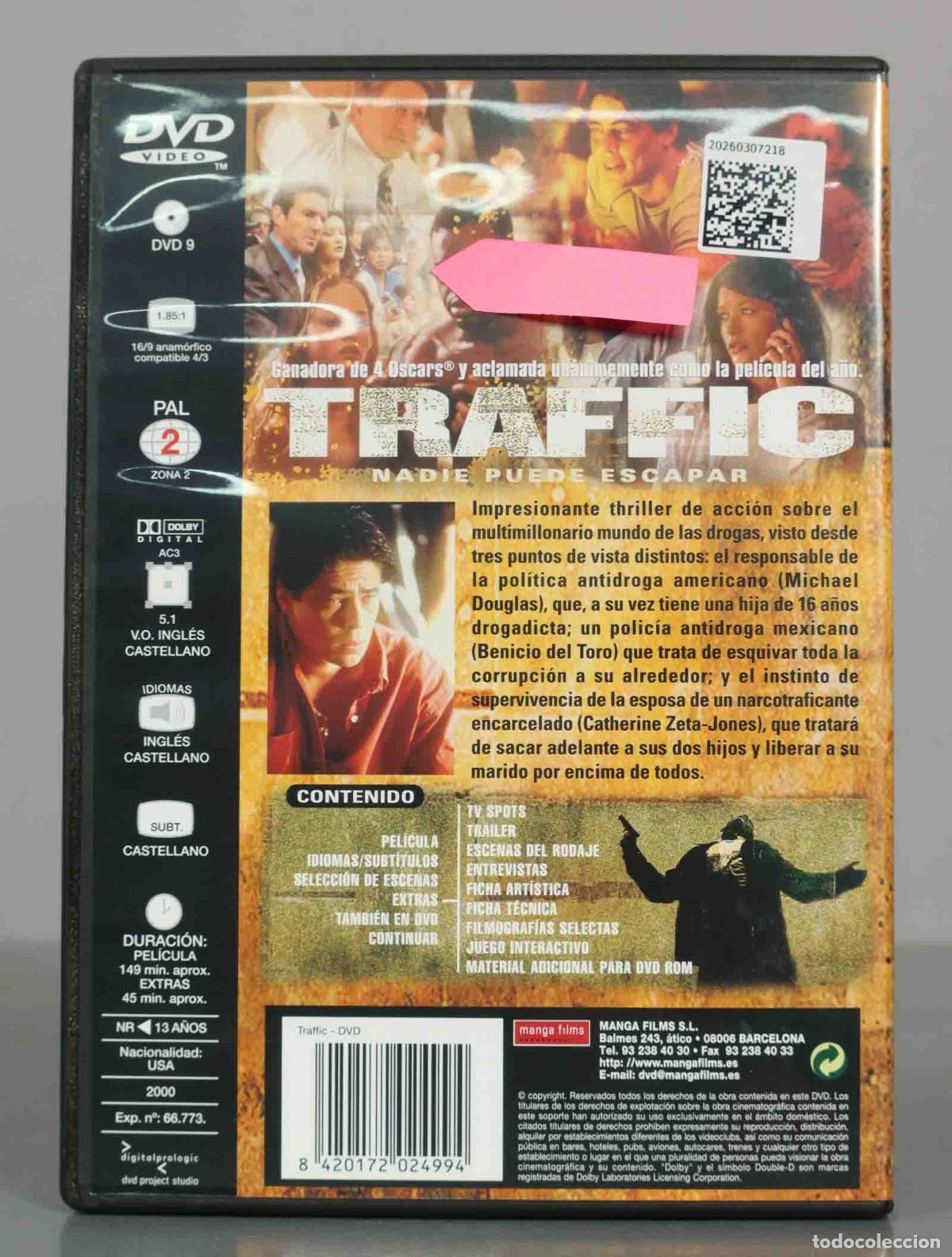 Cine: DVD. Traffic - Steven Soderbergh - Michael Douglas - Foto 2