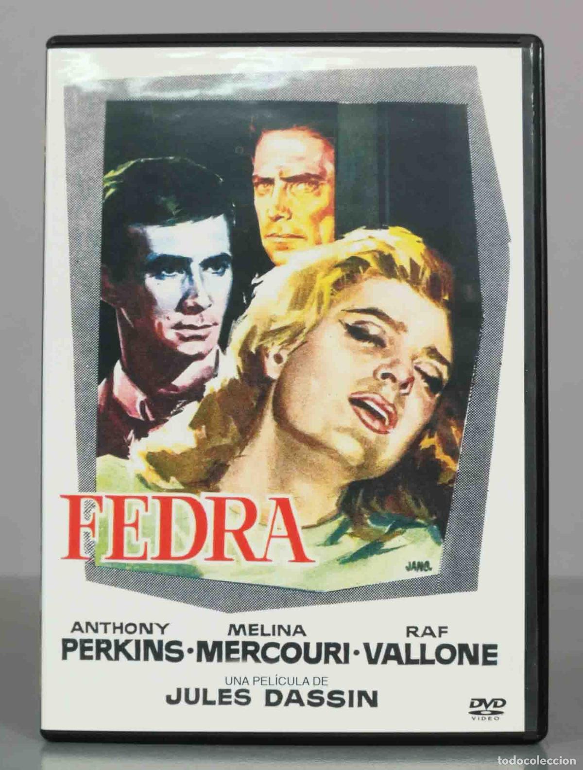 Cine: DVD. Fedra - Jules Dassin - Melina Mercouri - Anthony Perkins - Raf Vallone
