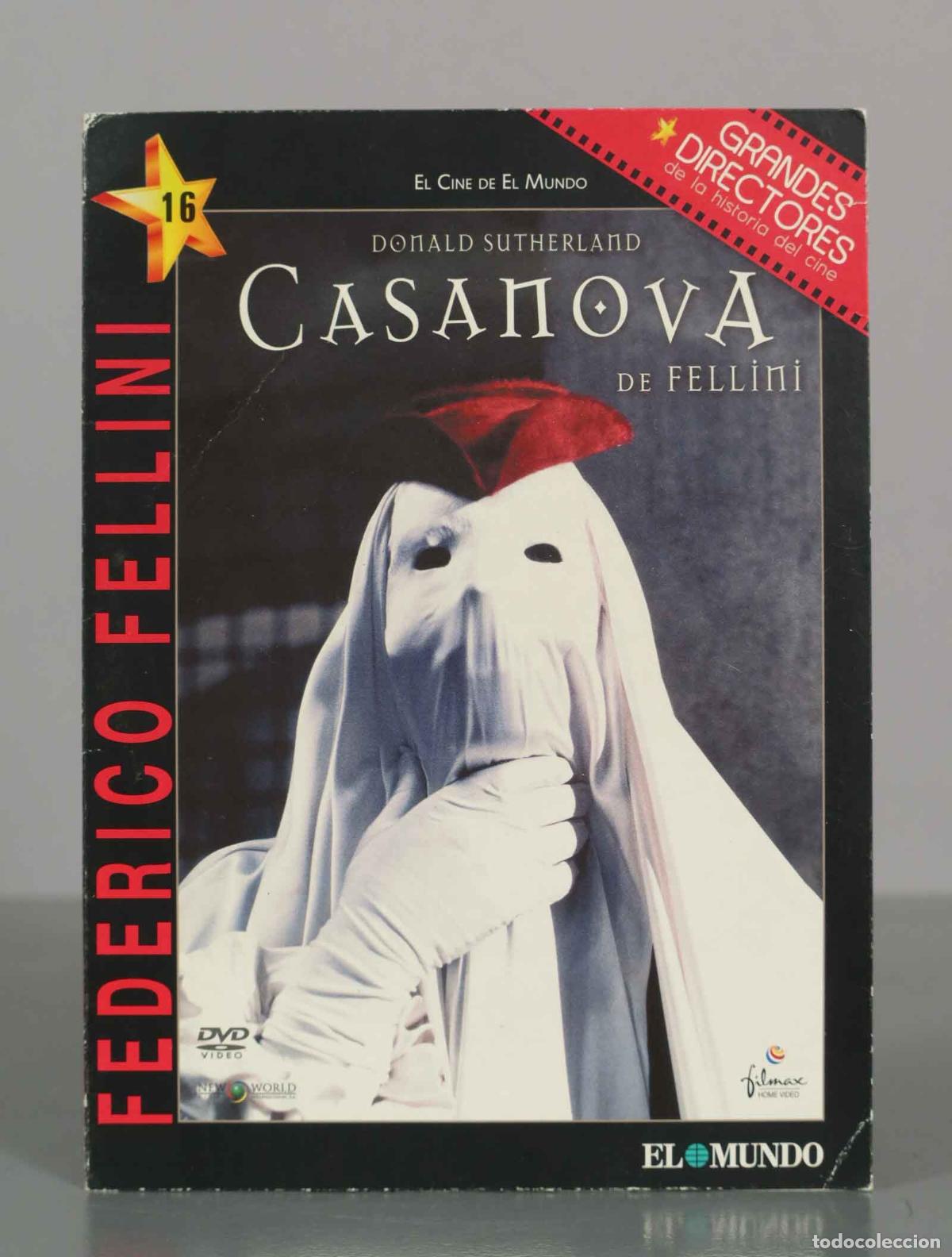 Cine: DVD. Casanova - Federico Fellini - Donald Sutherland - Grandes Directores de la Historia del Cine