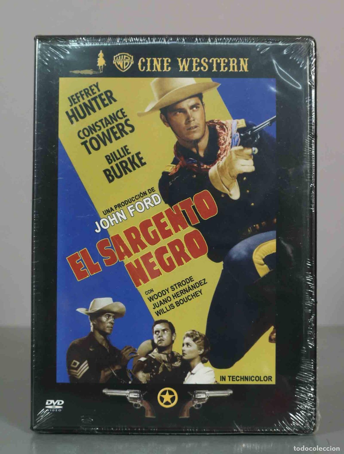 Cine: DVD. El Sargento Negro (Sergeant Rutledge) - John Ford - Jeffrey Hunter - PRECINTADO