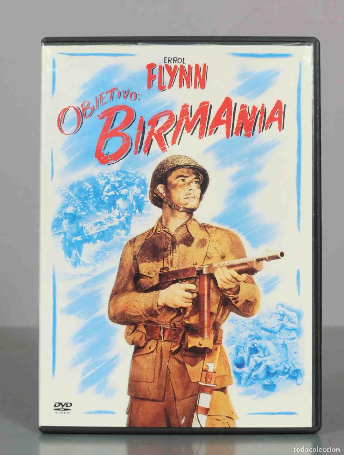 Cine: DVD. Objetivo Birmania - Raoul Walsh - Errol Flynn - James Brown
