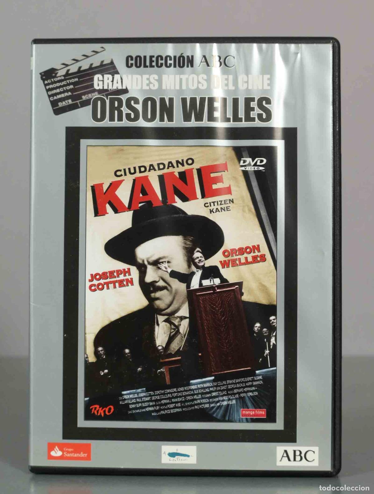 Cine: DVD. Ciudadano Kane - Orson Welles - Joseph Cotten - Manga Films