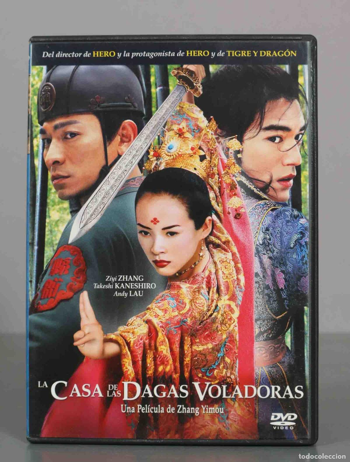 Cine: DVD. La Casa De Las Dagas Voladoras - Zhang Yimou - Ziyi Zhang - Takeshi Kaneshiro - Andy Lau